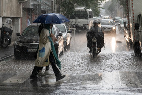 ۲۱ میلی متر باران در استان تهران بارید