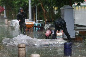بارندگی شدید در تهران