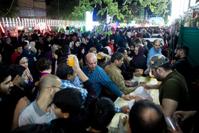 آذین بندی و جشن نیمه شعبان در تهران