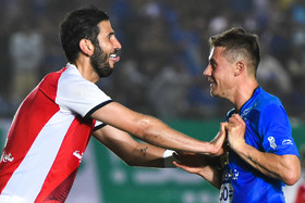 فینال جام حذفی فوتبال بین تیم‌های استقلال تهران و خونه به خونه مازندران - ورزشگاه نفت و گاز خرمشهر