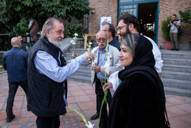 ادای احترام عکاسان مطبوعاتی به عباس عطار