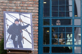 ادای احترام عکاسان مطبوعاتی به عباس عطار