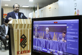 افتتاح کارخانه شیشه فلوت کاویان خراسان رضوی با حضور محمد شریعتمداری وزیر اقتصاد