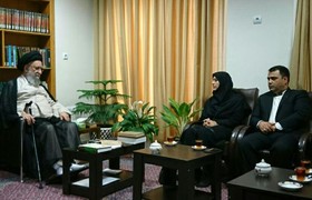 دیدار رئیس سازمان ملی استاندارد ایران با نماینده ولی‌فقیه در گلستان