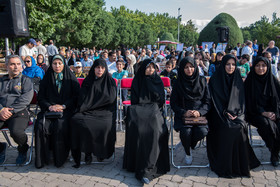  فاطمه هاشمی رفسنجانی رییس بنیاد امور بیماری های خاص در همایش ورزش و بیماران خاص