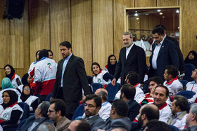 حضور علی لاریجانی ریاست مجلس شورای اسلامی در بیمارستان نور افشار تهران