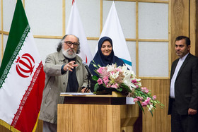 سخنرانی از داریوش ارجمند در مراسم افتتاح پروژه‌های توانبخشی جمعیت هلال احمر 