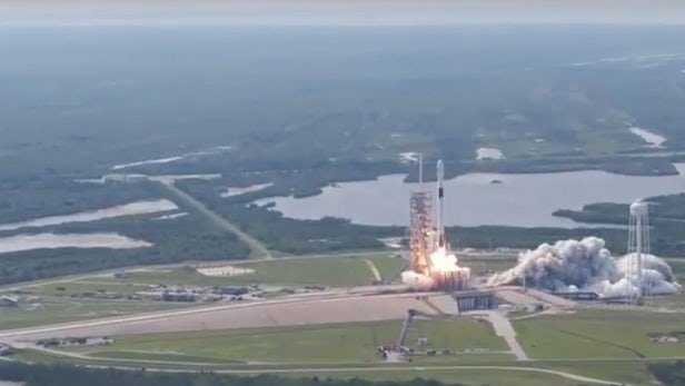 نسخه جدید "فالکون 9" با موفقیت پرتاب شد