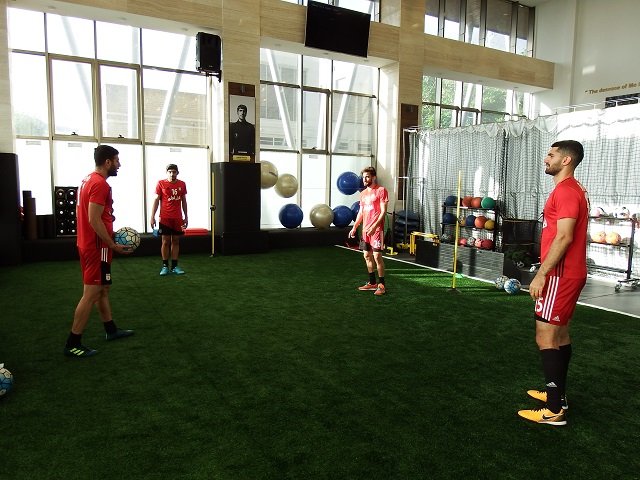 تمرین امروز تیم ملی فوتبال + عکس