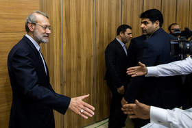 حضور علی لاریجانی، رییس مجلس شورای اسلامی در نشست اضطراری کمیته دائمی فلسطین در اتحادیه بین‌المجالس اسلامی