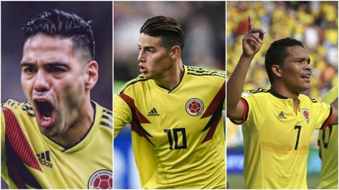 عکس مدافعان تیم کلمبیا