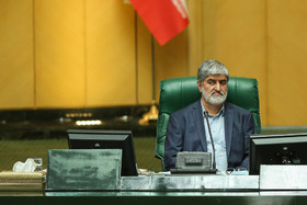 علی مطهری، نایب رئیس دوم مجلس در جلسه علنی مجلس شورای اسلامی