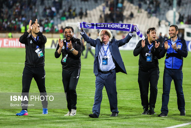 برگزاری جشن قهرمانی جام حذفی باشگاه استقلال