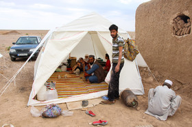 تخریب روستای هرشی بر اثر سیل - خراسان رضوی