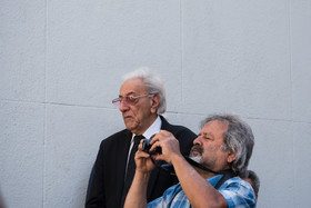 تشییع پیکر حسین شهاب بازیگر پیشکسوت