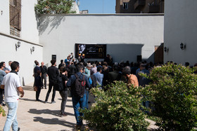 تشییع پیکر حسین شهاب بازیگر پیشکسوت