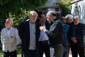 تشییع پیکر حسین شهاب بازیگر پیشکسوت