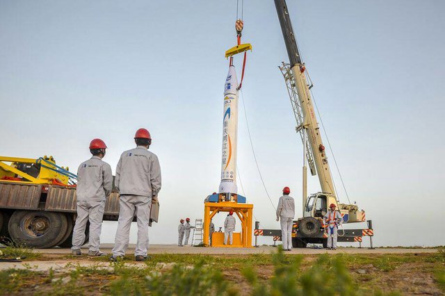 اولین موشک فضایی خصوصی چین با موفقیت پرتاب شد