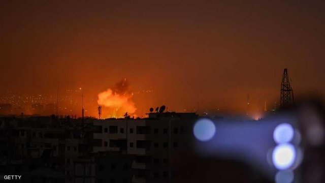 شنیده شدن صدای انفجار در جنوب دمشق