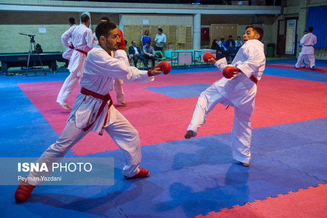 بازدید وزیر ورزش و رییس کمیته ملی المپیک از اردوی تیم ملی کاراته