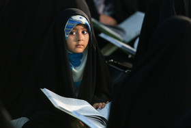 مراسم جزء خوانی قرآن کریم در حرم حضرت عبدالعظیم حسنی