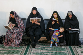 مراسم جزء خوانی قرآن کریم - حرم حضرت عبدالعظیم حسنی