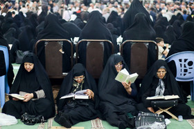 مراسم جزء خوانی قرآن کریم در مصلی اعظم امام خمینی(ره) تبریز