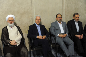 دیدار جمعی از دانشجویان و نمایندگان تشکل‌های دانشجویی با مقام معظم رهبری