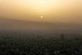 آلودگی هوای مشهد