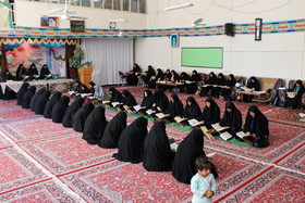 محفل جزء‌ خوانی  قرآن کریم در ماه مبارک رمضان - بیرجند