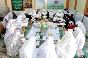 محفل جزء خوانی  قرآن کریم در ماه مبارک رمضان - بیرجند