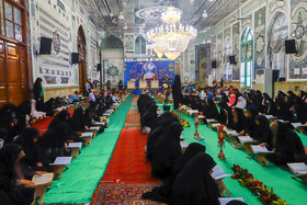 ترتیل قرآن کریم در ماه مبارک رمضان - امام زاده عبدالله گرگان
