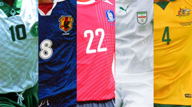 پیراهن ایران در جام‌جهانی ۲۰۰۶ در بین بهترین‌های آسیا