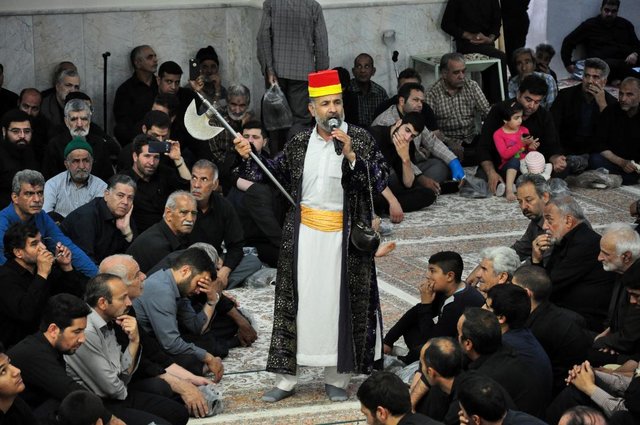 «قنبر خوانی» آئینی 200 ساله در کاشمر