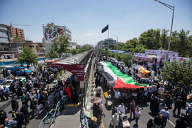 راهپیمایی روز قدس - تهران