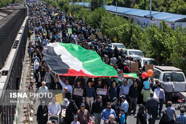 مسیرهای ۱۰ گانه راهپیمایی روز قدس در تهران اعلام شد

