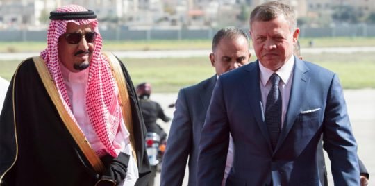پادشاه عربستان خواستار نشست چهارجانبه درباره اردن شد