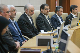 قاضی زاده هاشمی و صالحی در جلسه مشارکت سازمان انرژی اتمی با وزارت بهداشت برای درمان پیشرفته سرطان