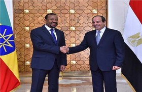 سیسی نخست وزیر اتیوپی را درباره کم نکردن سهم آبی مصر قسم داد!