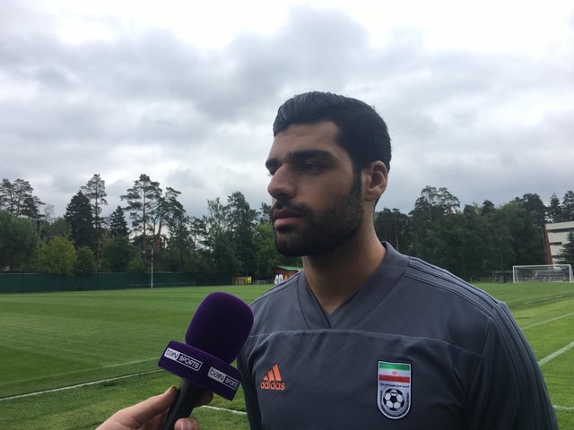 طارمی: مصدومیتم از ناحیه کمر بود و مشکل خاصی نیست