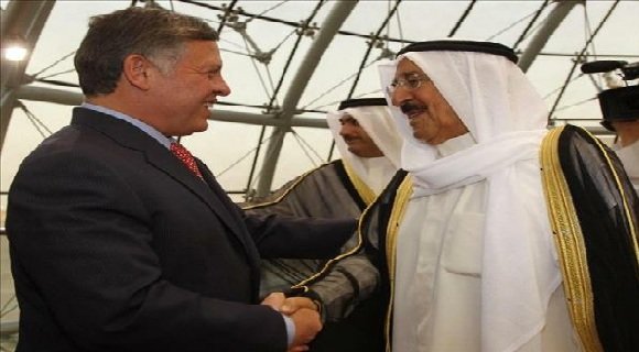 دیدار امیر کویت و پادشاه اردن