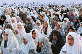 نماز عید فطر در شهیدگاه اردبیل