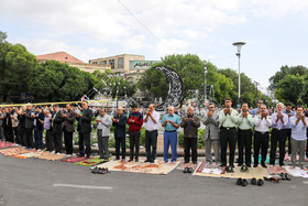 نماز عید فطر در تبریز