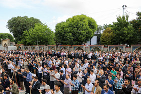 نماز عید فطر در تبریز