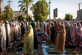 نماز عید فطر در بندرعباس