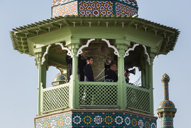 نماز عید فطر در حرم حضرت معصومه(س)