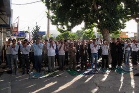 نماز عید فطر در یاسوج