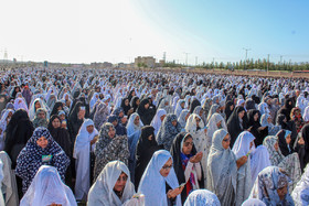 نماز عید فطر در بیرجند