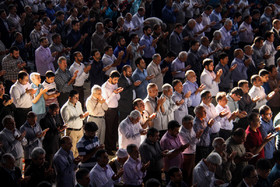 نماز عید فطر در مصلی سمنان