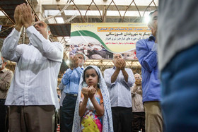 نماز عید فطر در مصلی اهواز